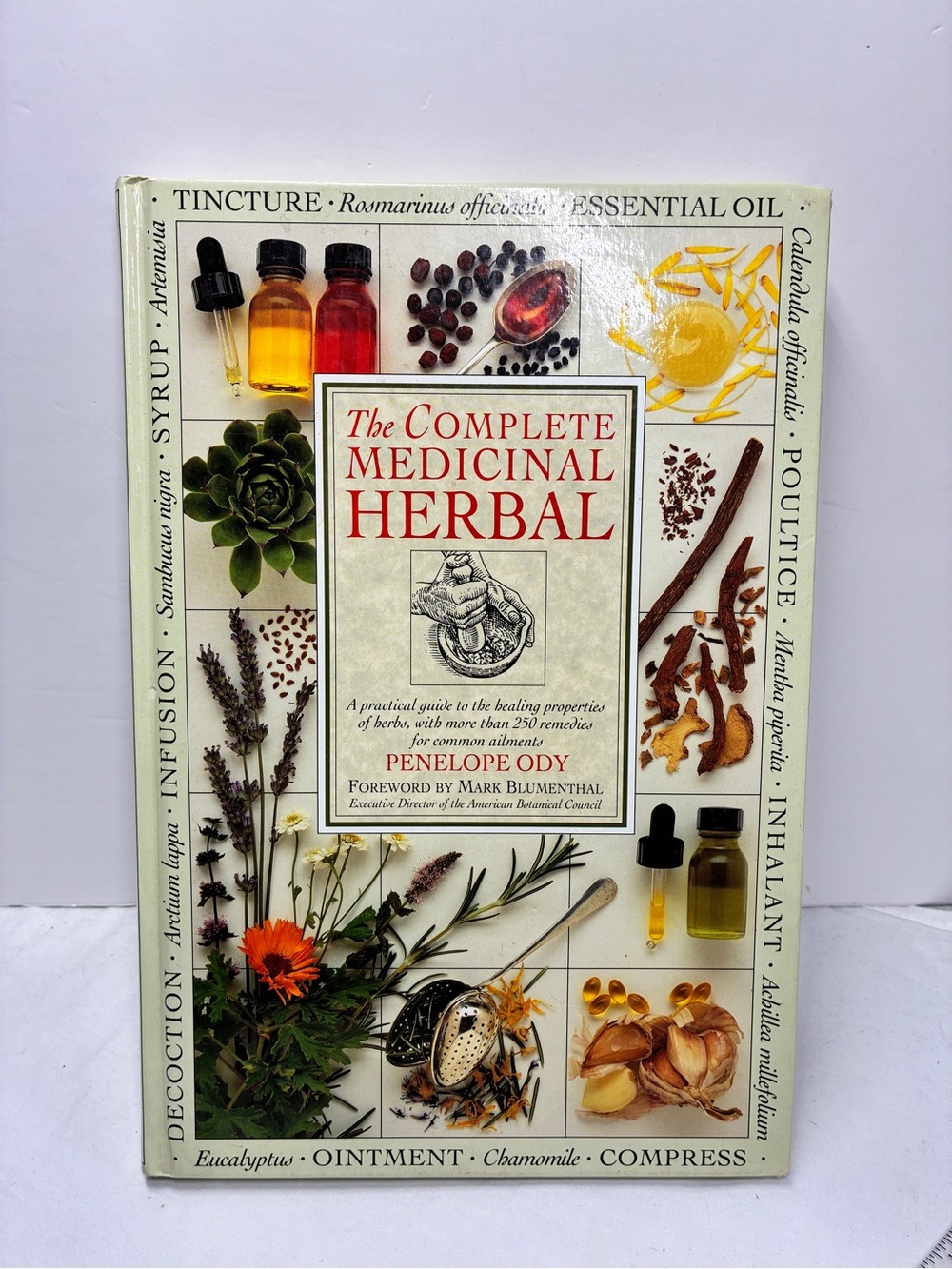 Complete Medicinal Herbal Penelope Ody Hardcover Herbs Remedies Reference Book